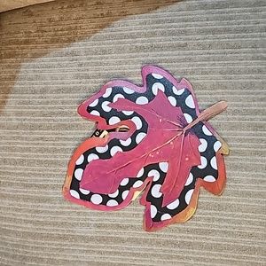 Round Top Collection, metal leaf.